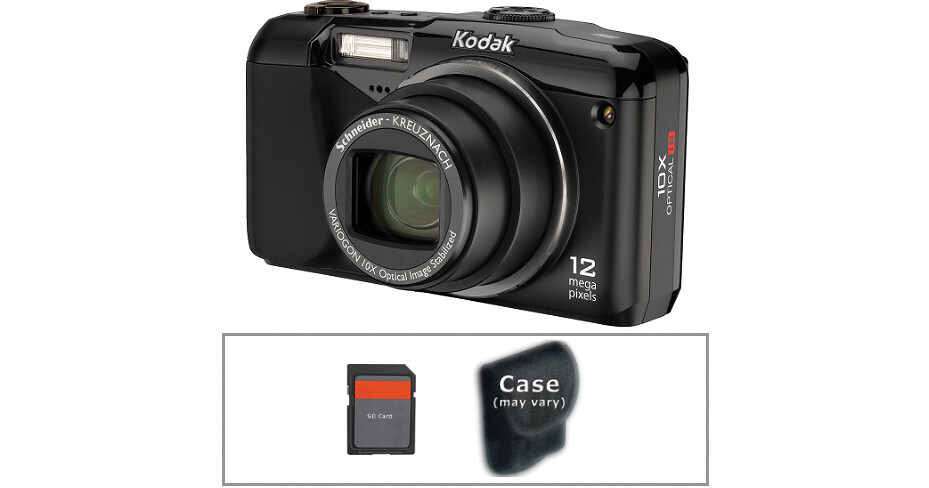Kodak EasyShare Z950 IS Digital Camera (Black) with Basic