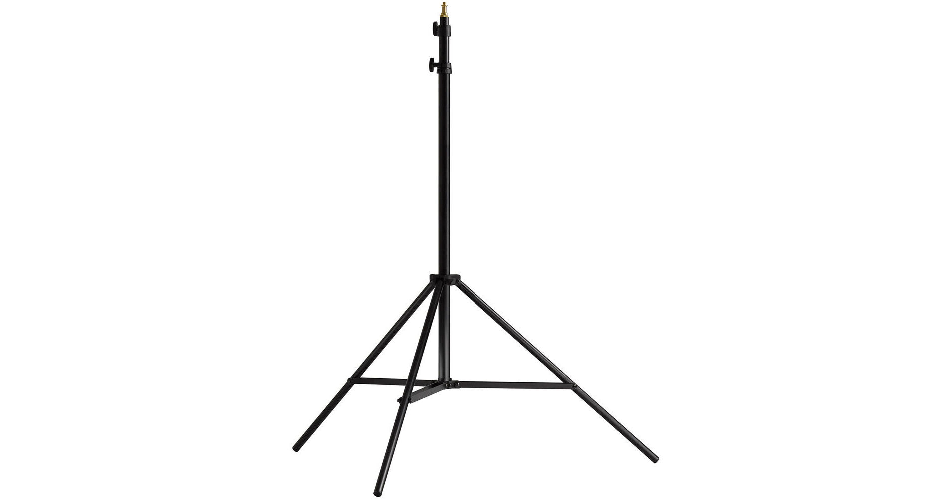KUPO 080AC - Trépied Aluminium Noir Air Comprimé - 104,5 à 243,84 cm - Mini Stan