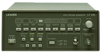 Leader LT-436NP NTSC and PAL Monoscope Pattern Generator LT436NP