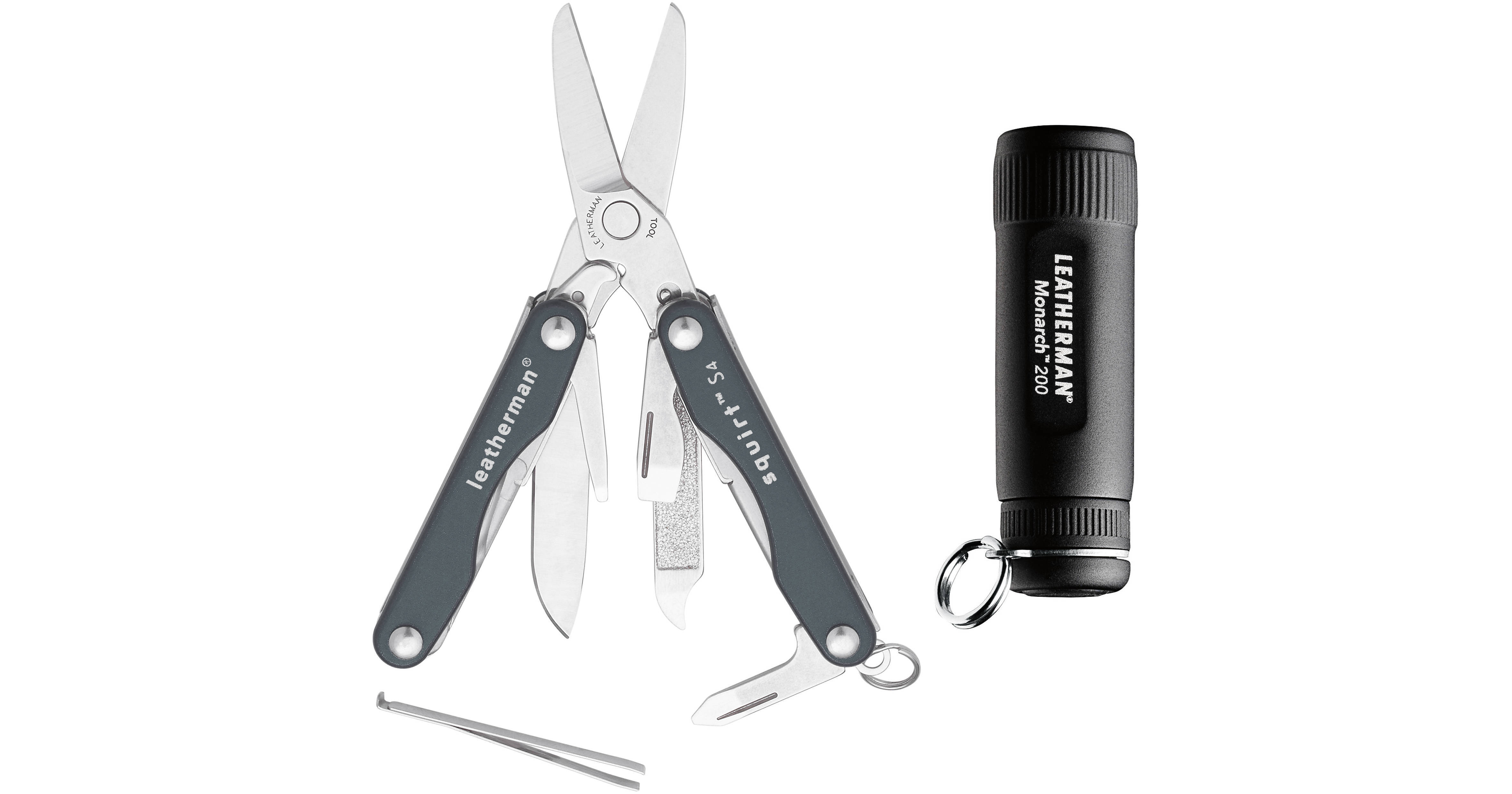 Leatherman Squirt S4 Multi-Tool and Monarch 200 81081103K B&H