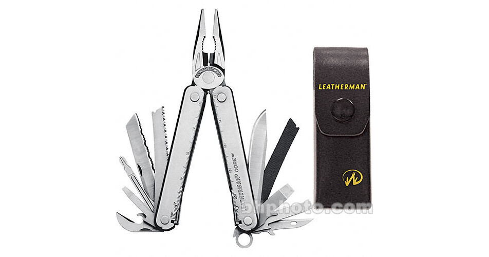 Leatherman Core Tool with Leather Case (Stainless) 830146 B&H Leatherman Core Tool with Leather Case (Stainless) 830146 B&H
