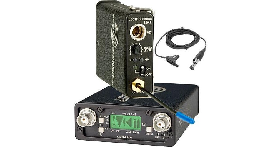 Lectrosonics 400 Series - Wireless Lavalier UCR411ALMAM1525P-21