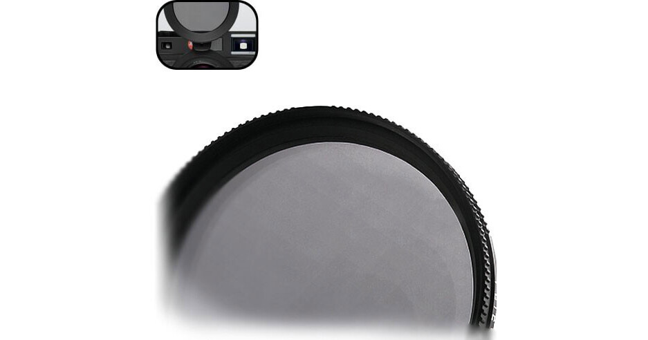 Leica E55 UVA/IR Glass Filter (Black) 13413 B&H Photo Video