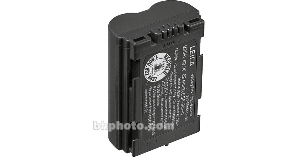 Replacement New Battery For Leica BP-DC5-E, V-LUX1,750mAh / 5.55Wh