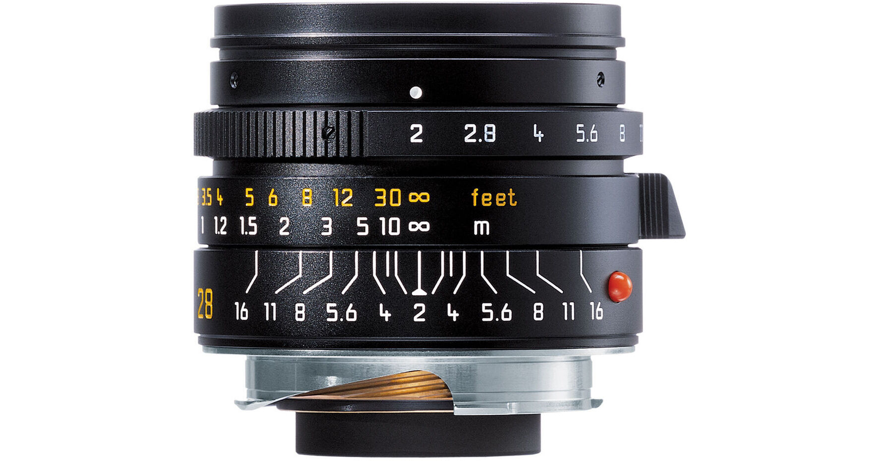 Leica Summicron-M 28mm f/2 ASPH. Lens (Leica M, Black, V1