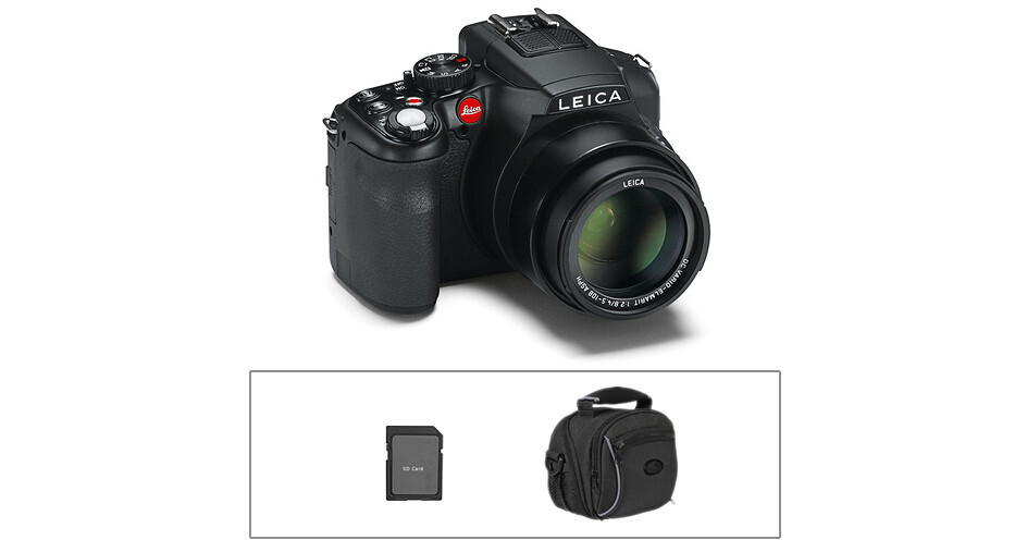 Leica V-LUX 4 Digital Camera with Basic Accessory Kit B&H Photo