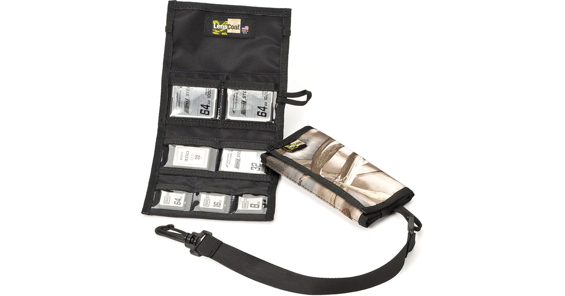 LensCoat Memory Card Wallet Combo 43 Realtree MAX 4 MWC43M4