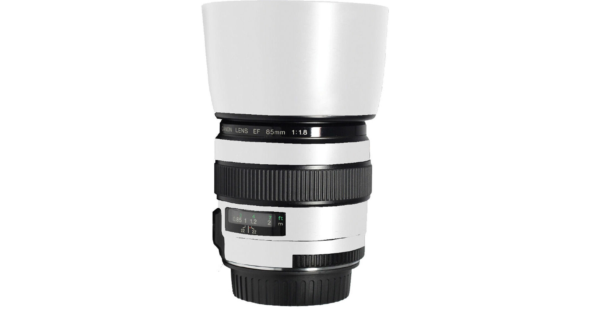 Canon EF 85mm f/1.8 USM レンズ、プロテクター、フード付き LensSkins Lens Skin for the Canon 85mm f/1.8 EF USM