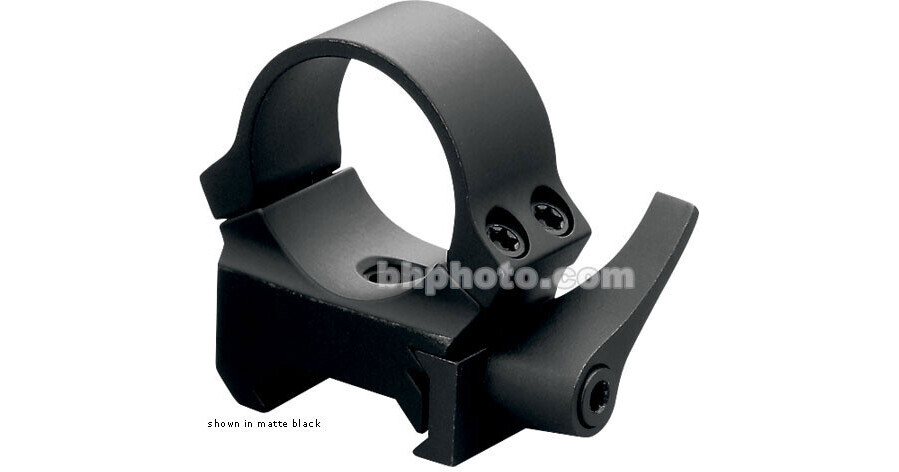Leupold QRW Rings - 30mm Tube - High (Matte Black) 49865 B&H