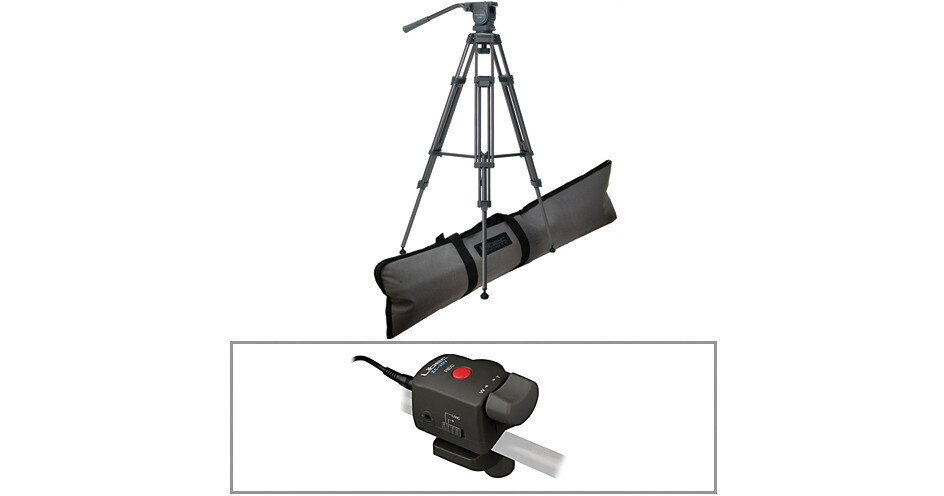 Libec TH-950DV 2-Stage Aluminum Tripod with H22DV Video Head &