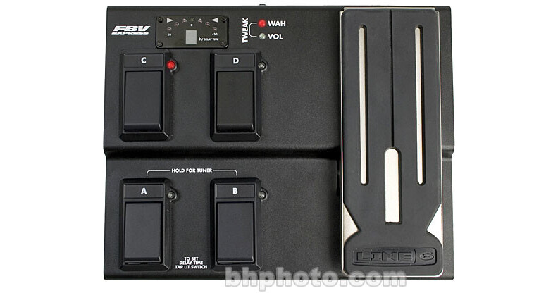 Line 6 FBV Express - Compact Channel Switcher and 99-040-0804
