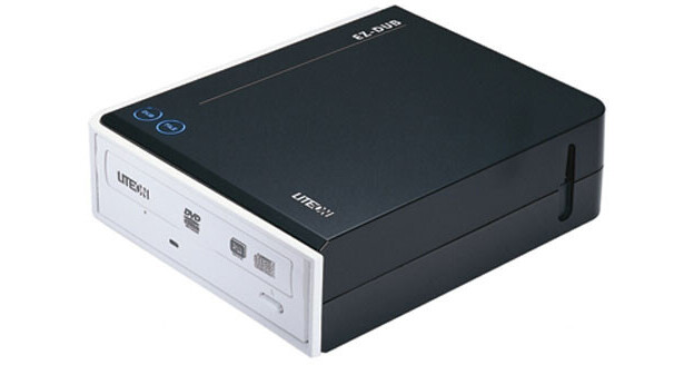 Lite-On 20x External EZ-DUB USB 2.0 DVD Burner DX20A4PU06 B&H