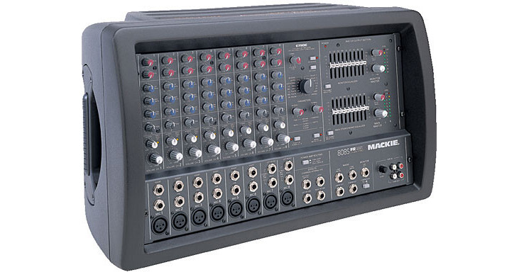 Mackie 808S - 8 Channel Powered Mixer 808S B&H Photo Video
