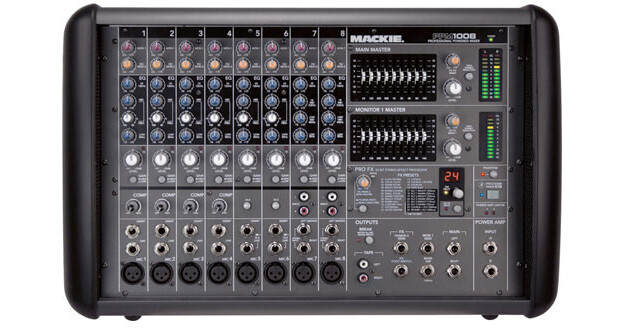 Mackie PPM1008 8-Channel Professional Powered Mixer PPM1008 B&H Mackie PPM1008 8-Channel Professional Powered Mixer PPM1008 B&H