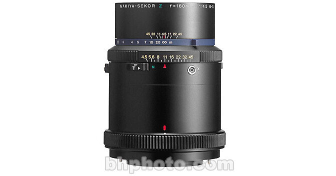 Mamiya Telephoto 180mm f/4.5 Lens for RZ67 Cameras 212-308 B&H