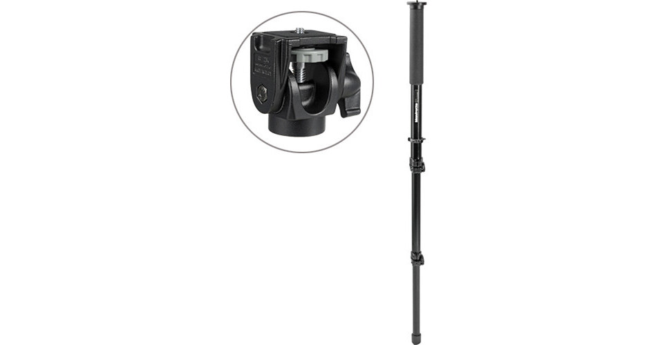Manfrotto 681B 3 Section Monopod with 234 Swivel/Tilt Head B&H