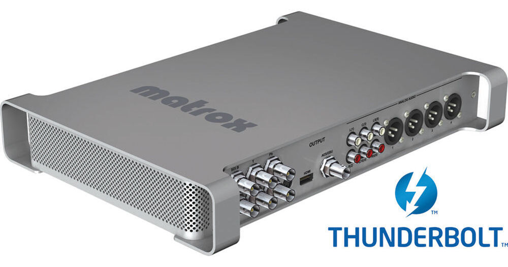 Matrox MXO2 with MAX (Thunderbolt) MXO2MAX/N/T B&H Photo Video