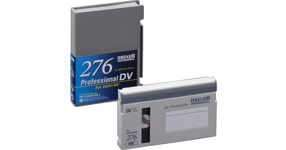 Maxell DV-276 Master A Professional DV Videotape (Large) 229033
