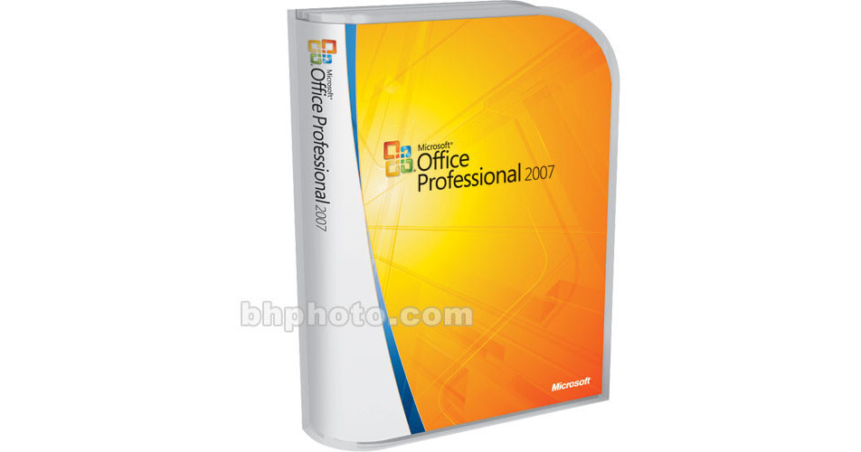コンピュータ・IT Microsoft Office Professional 2007upgrad Microsoft Office Professional 2007 for Windows 269-11094 B&H