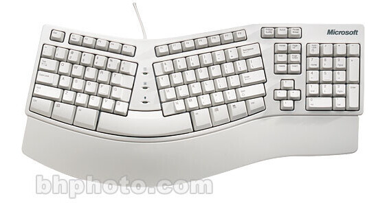 Microsoft Natural Keyboard Elite - USB and PS/2 A11-00337 B&H