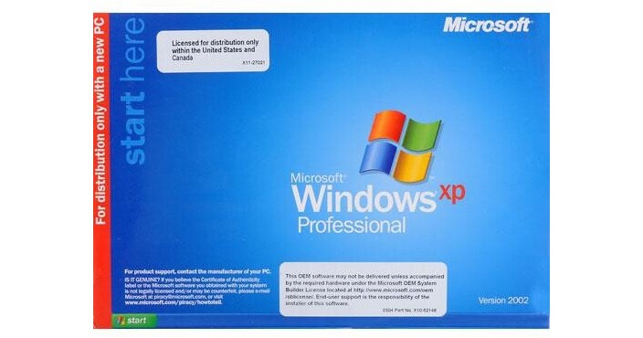 Microsoft Windows XP Professional Edition SP3 CD-ROM E85-05679