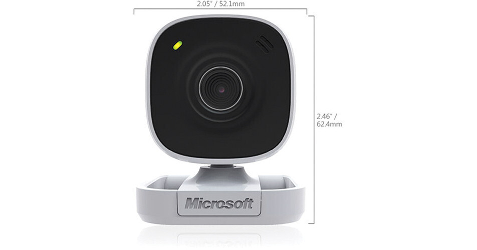 Microsoft LifeCam VX-800 Webcam (Black and Gray) JSD-00001 B&H