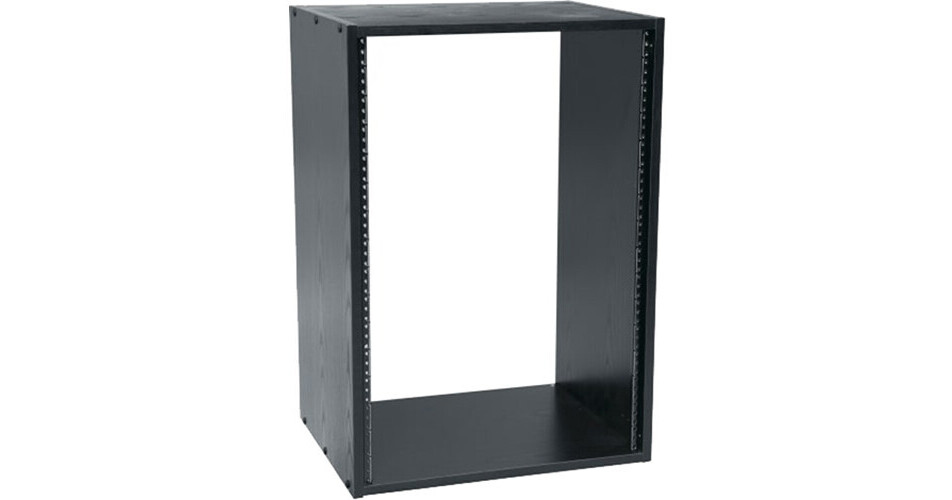 Middle Atlantic BRK16-22 Black Laminate Rack (16 Spaces)