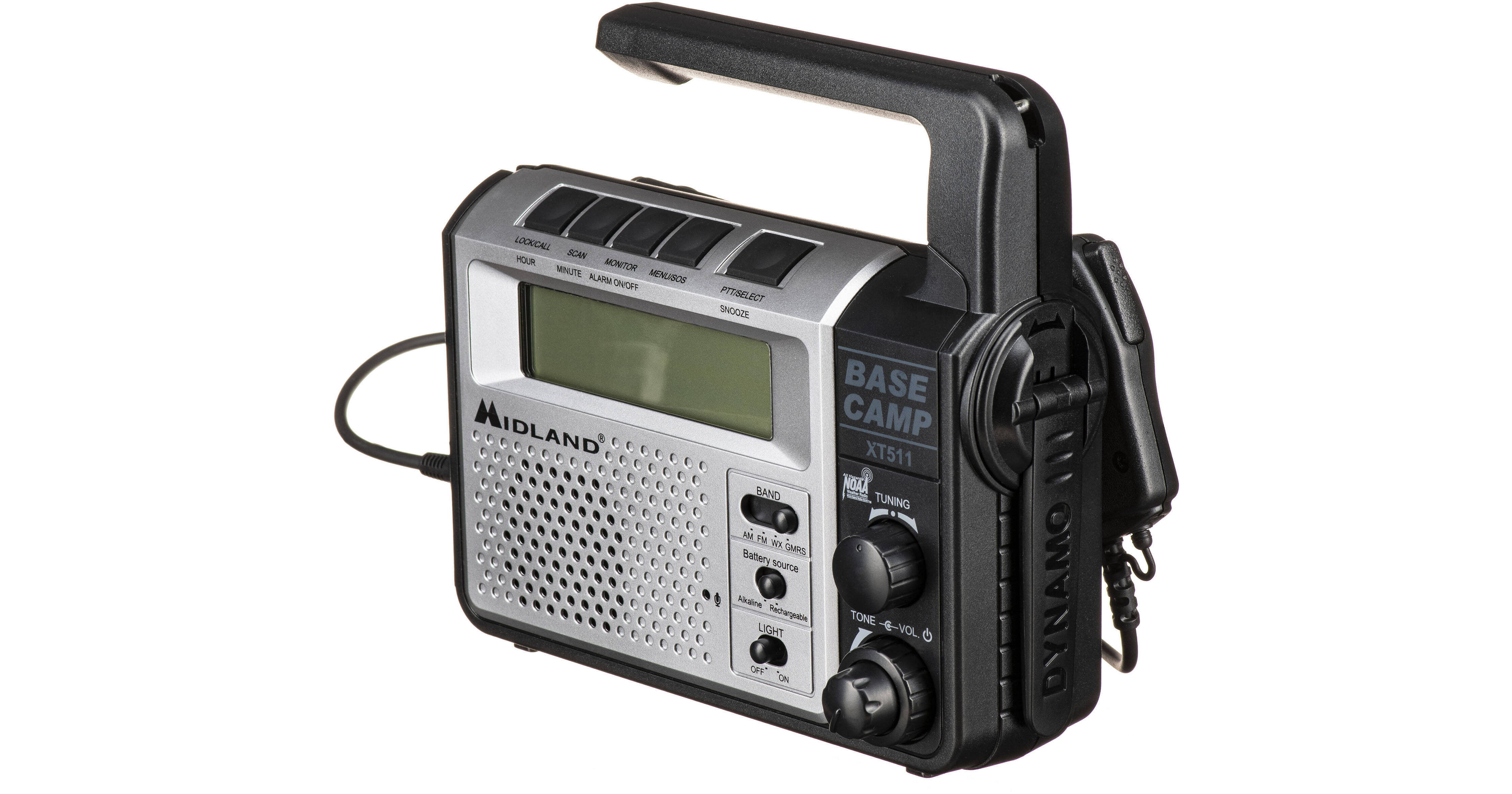 Midland Base Camp GMRS Radio - 22 Channels, 121 Privacy Codes, Powerful Midland Base Camp GMRS Radio - 22 Channels, 121 Privacy Codes, Powerful