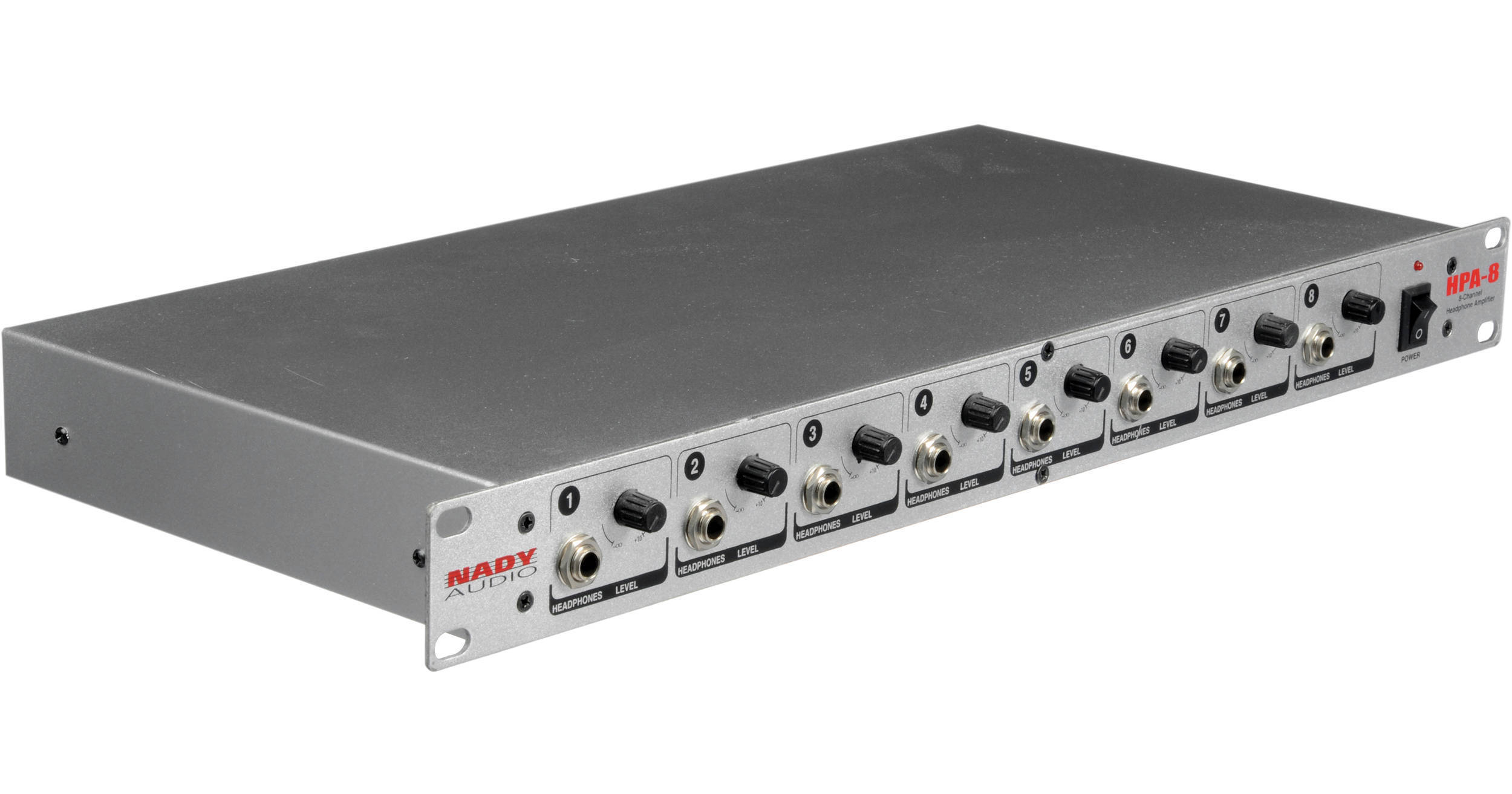 Nady HPA-8 8-Channel Rackmount Headphone Amplifier HPA-8 B&H
