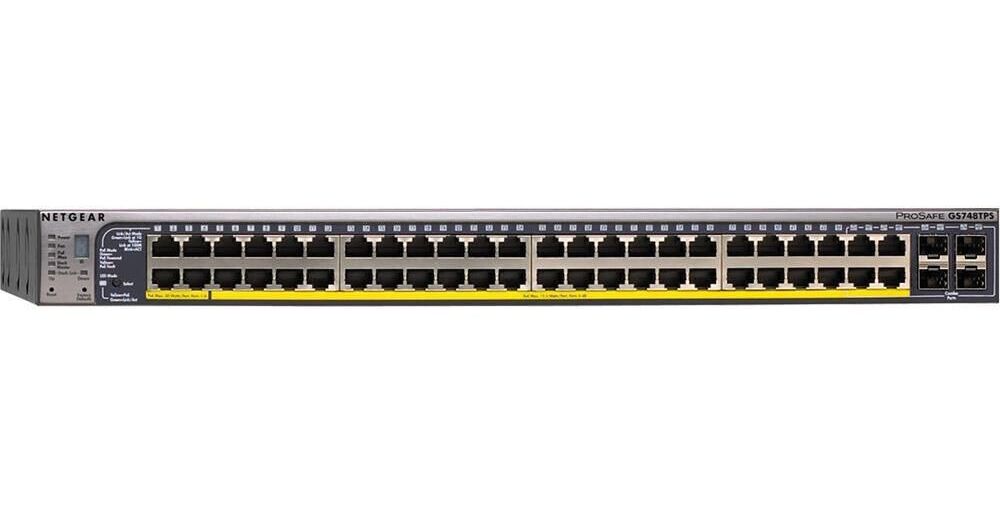 Netgear ProSafe 48-Port Gigabit Stackable PoE GS748TPS-100NAS