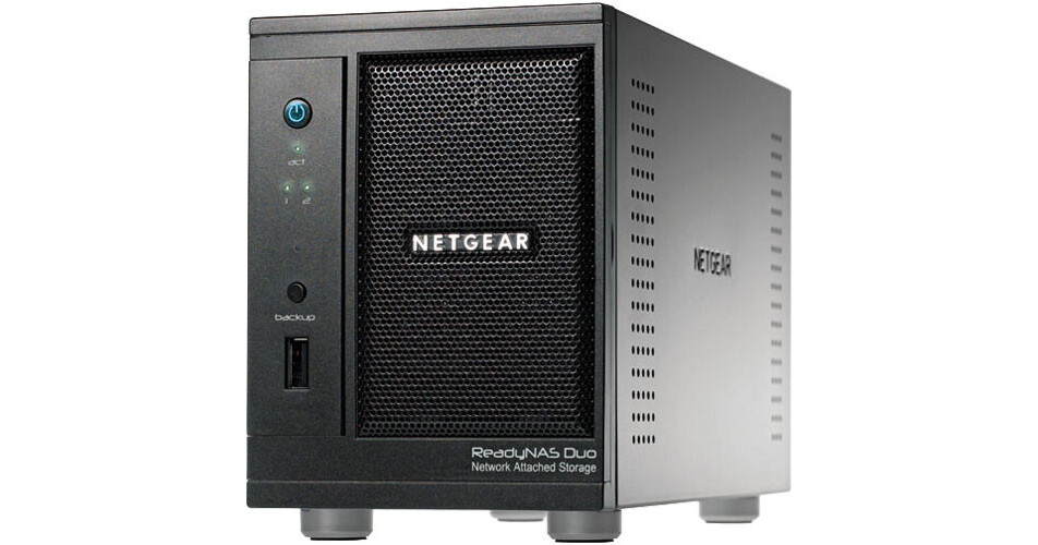 Netgear 500GB ReadyNAS Duo Network Hard Drive RND2150-100NAS B&H