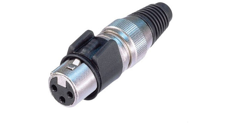 Neutrik NC3FX-HD 3-Pole XLR Female Cable Connector NC3FX-HD B&H