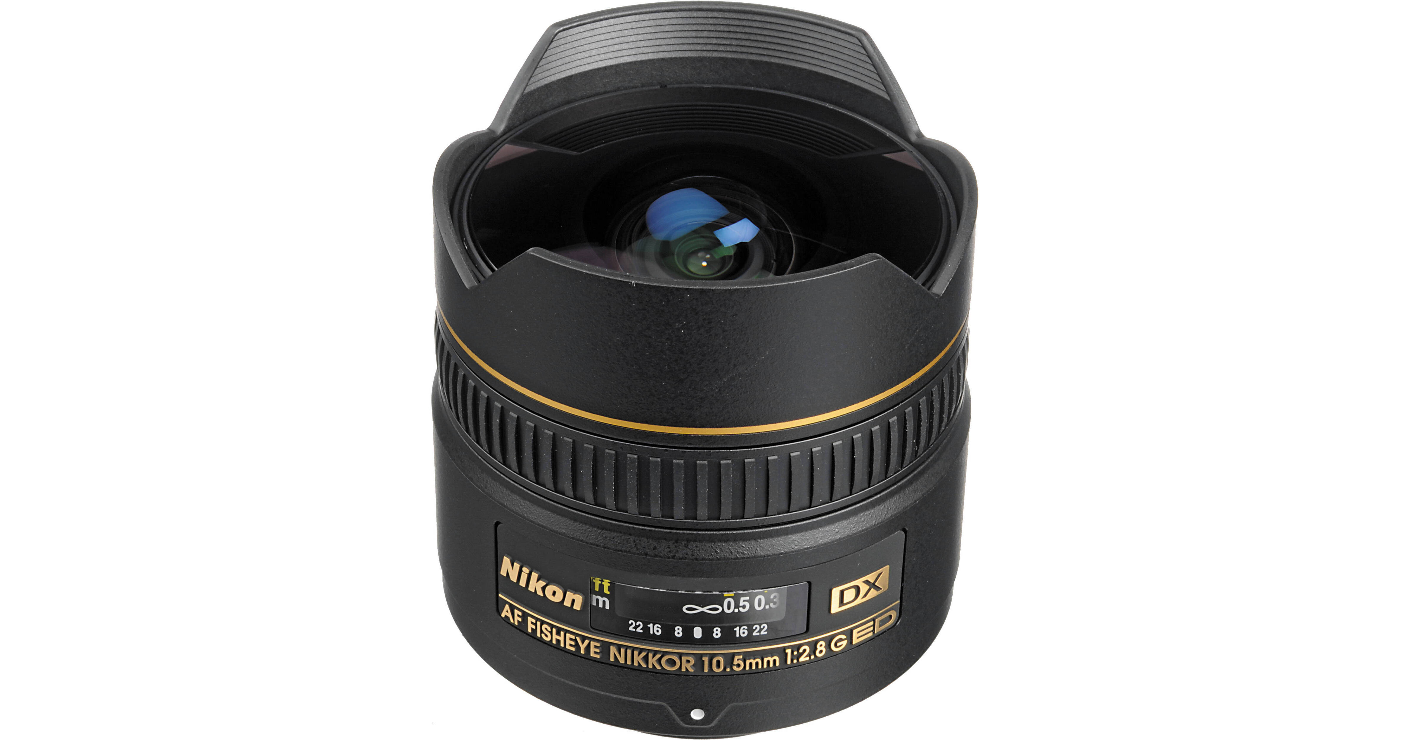 Nikon AF DX Fisheye-NIKKOR 10.5mm f/2.8G ED Lens 2148B B&H Photo