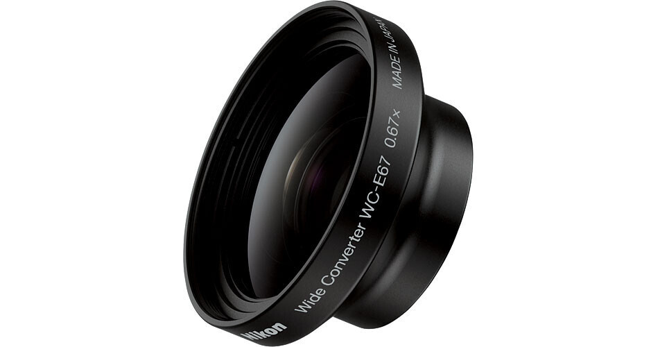 Nikon WC-E67 Wide-Angle Converter Lens 25749 B&H Photo Video