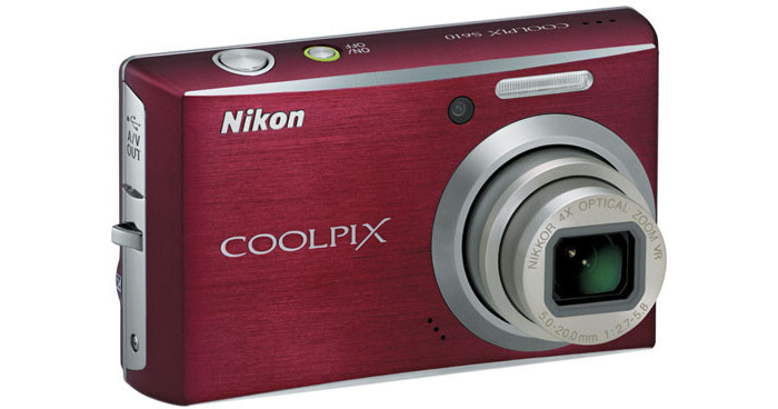 Nikon Coolpix S610 Digital Camera (Deep Red) 26124 B&H Photo