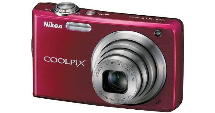 Nikon Coolpix S630 Digital Camera (Ruby Red) 26153 B&H Photo