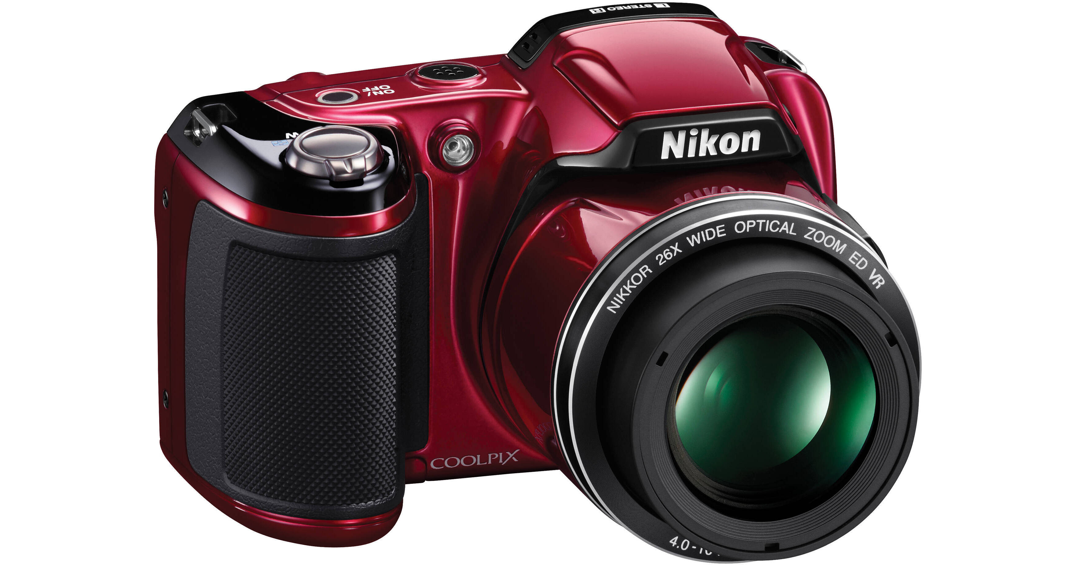 Nikon Coolpix L810 Digital Camera (Red) L810R B&H Photo Video