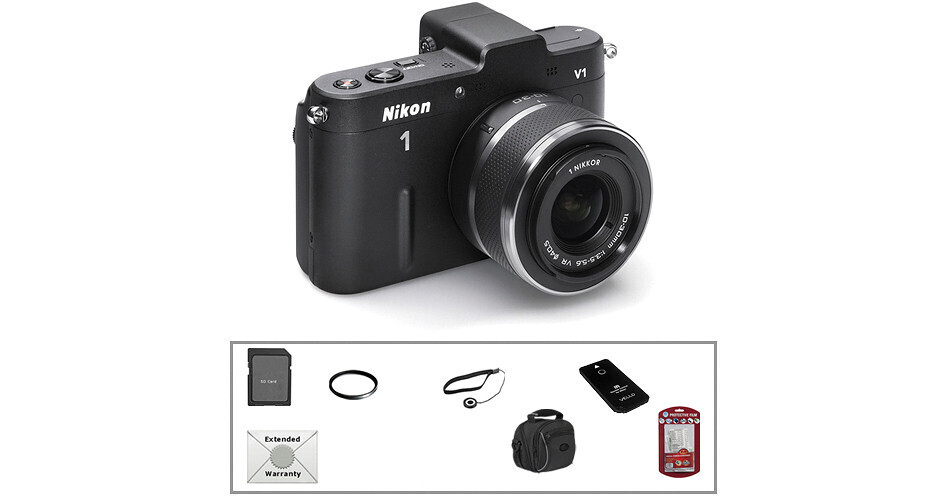 Nikon Nikon 1 V1 Mirrorless Digital Camera with 10-30mm Lens
