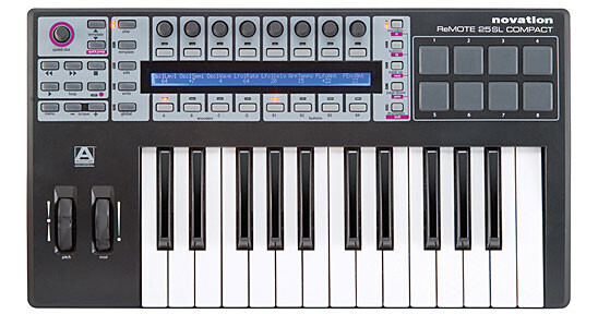 【中古・動作確認済】Novation ReMOTE 25 SL COMPACT Novation ReMOTE SL COMPACT 25 Keyboard REMOTE 25 SL COMPACT B&H