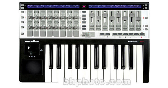 Novation REMOTE25 SL - 25-Key Portable USB/MIDI REMOTE 25 SL B&H