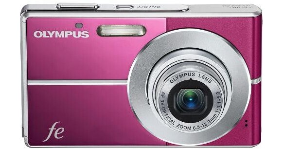 Olympus FE-3010 Digital Camera (Magenta) 226640 B&H Photo Video