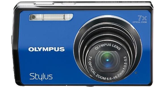 Olympus Stylus-7000 Digital Camera (Blue) 226690 B&H Photo Video