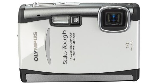 Olympus Stylus Tough-6000 Waterproof Digital Camera (White)