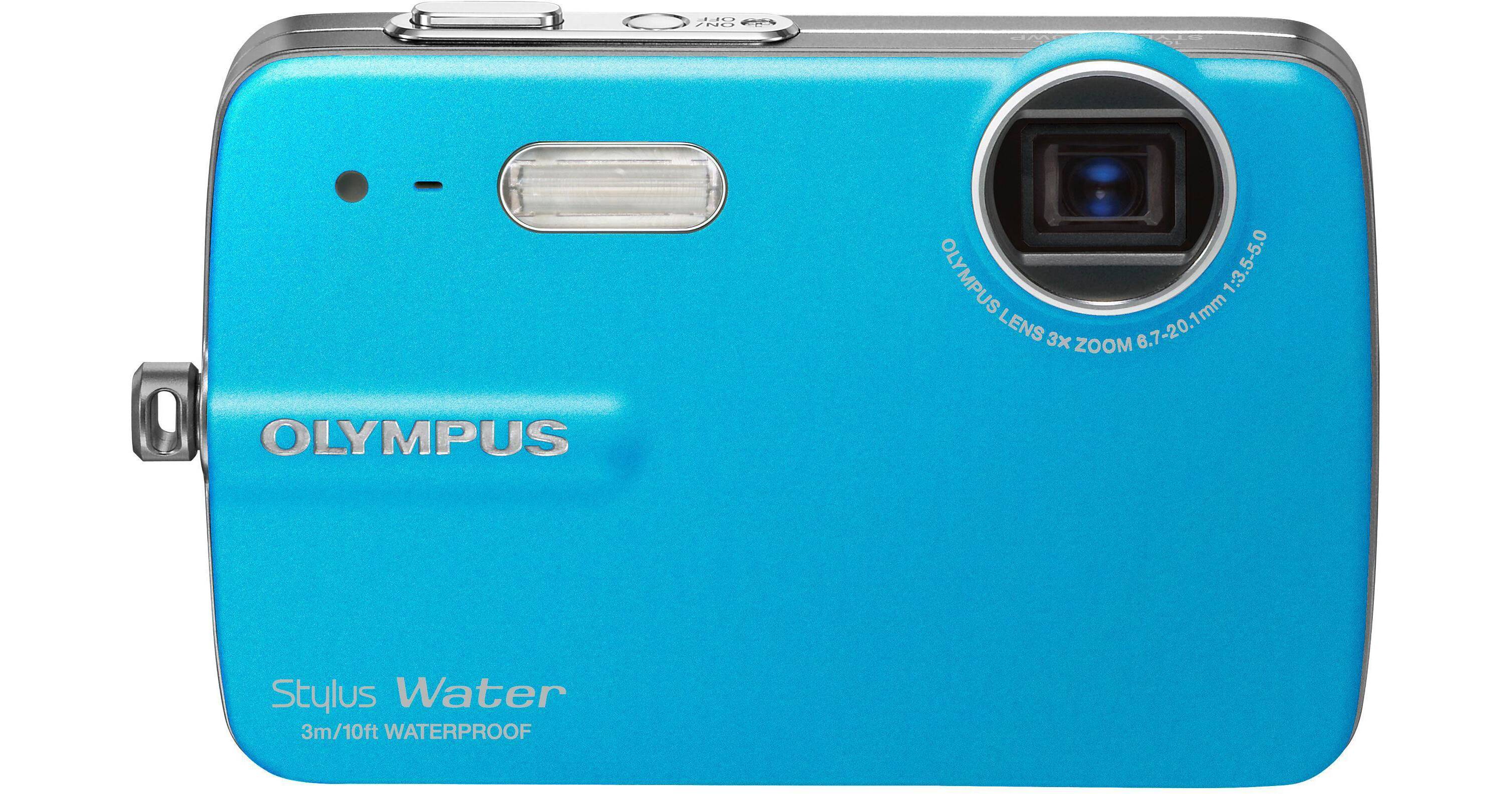Olympus Stylus Water 550WP Digital Camera (Teal) 227000 B&H