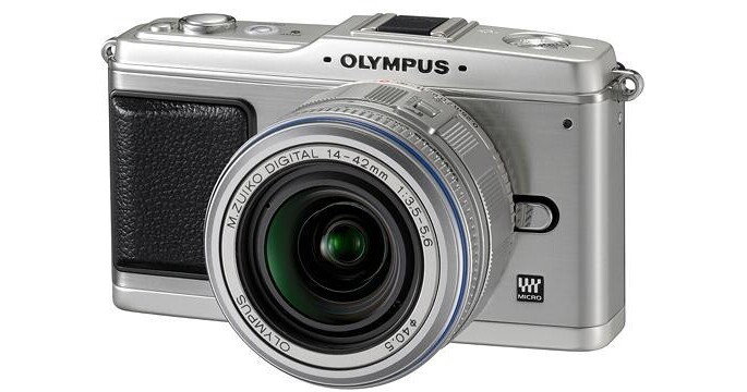 Olympus E-P1 Pen Digital Camera (Silver) w/ 14-42mm 262818B B&H