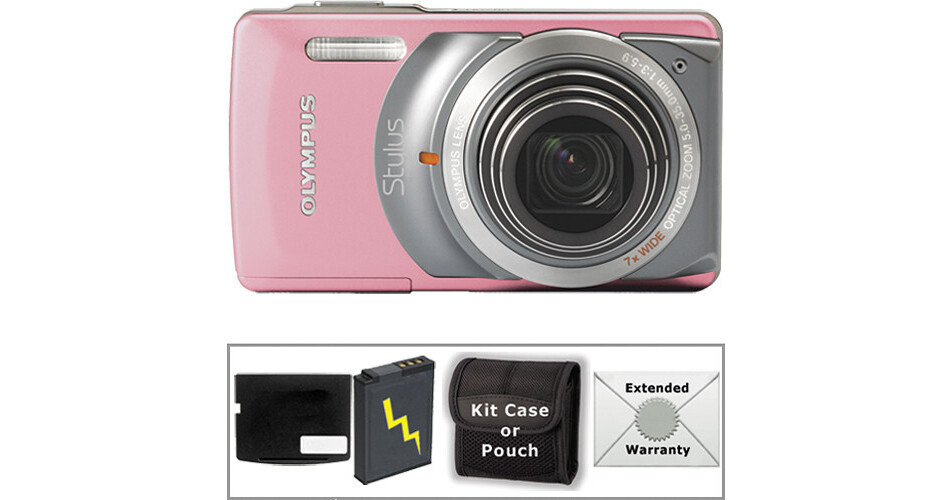 Olympus Stylus 7010 Digital Camera with Deluxe Accessory Kit