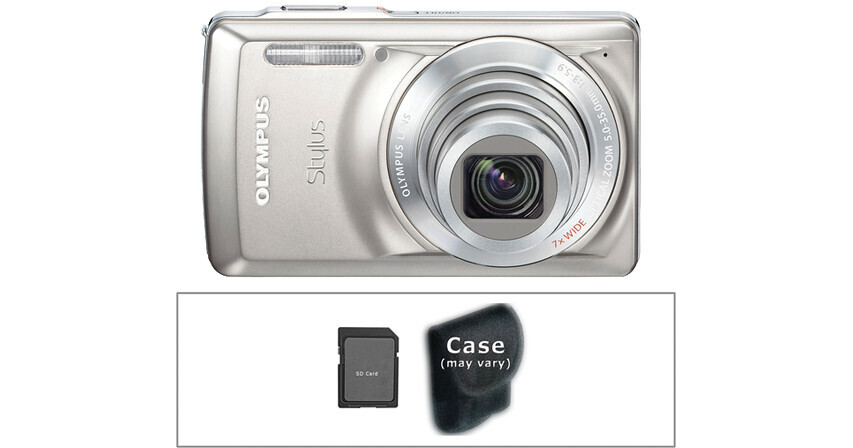 Olympus Stylus 7030 Digital Camera with Basic Accessory Kit