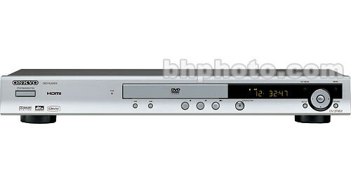 Onkyo DV-SP404 DVD Player (Silver) DVSP404S B&H Photo Video