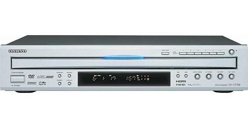 Onkyo DV-CP706S 6-Disc Carousel DVD Player (Silver) DV-CP706S