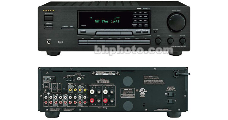 Onkyo TX-8522 Stereo Receiver TX8522 B&H Photo Video